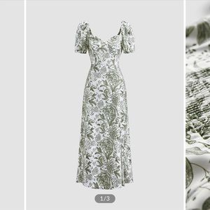 Provence Dream Midi Dress